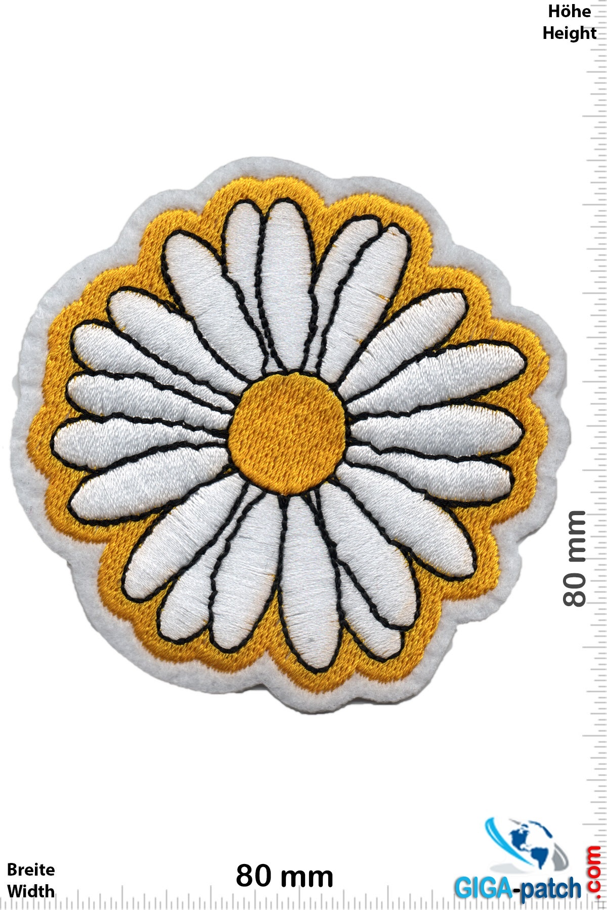 Blume - Daisies - Margerite - Flower- Patch - Back Patches