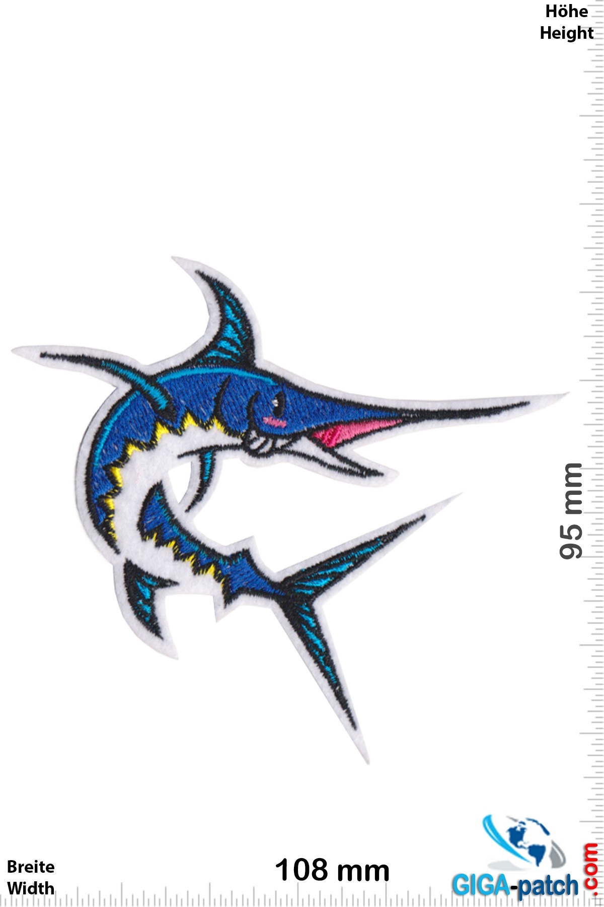 Fun Blue Marlin - blue