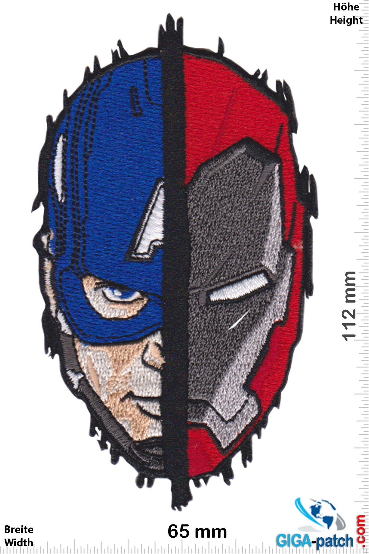 Captain America Mickey Mouse Patch/captain America/mickey 