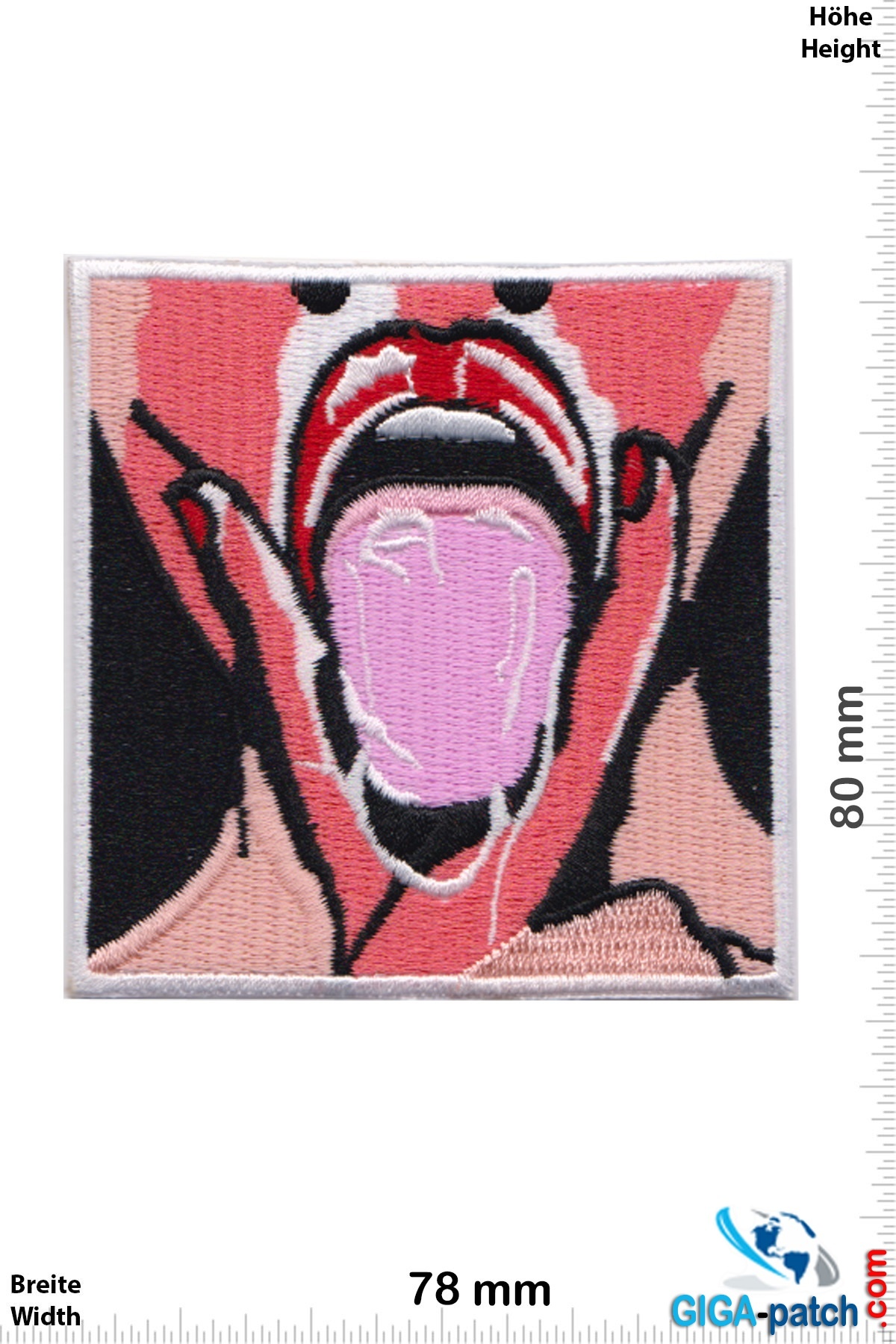 Sex Cumshot Tongue Oral Sex Patch Back Patches Patch Keychains Stickers Giga Patch 