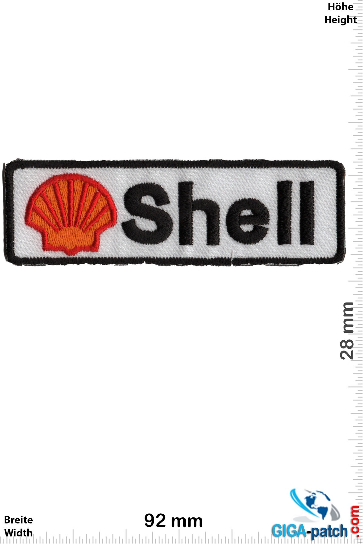 Shell SHELL - schwarz weiss - small