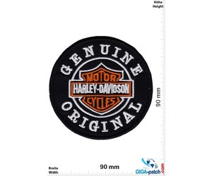 Harley Davidson -Patch - Iron On - Patch Keychains Stickers - giga