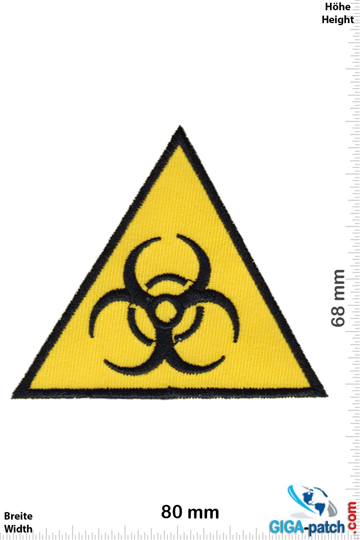 Biohazard BIOHAZARD VIRUS - dreieck