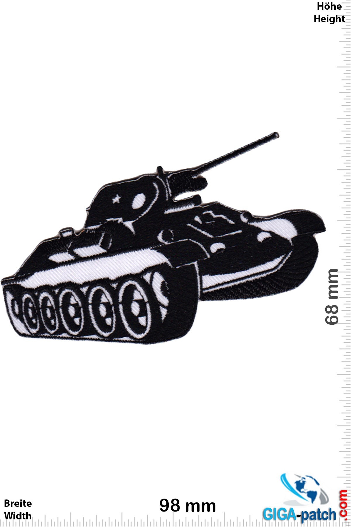 Tank Tank - black white