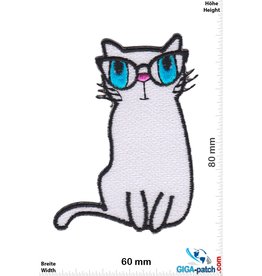 Cat with glasses