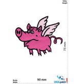 Schwein Funny flying pig