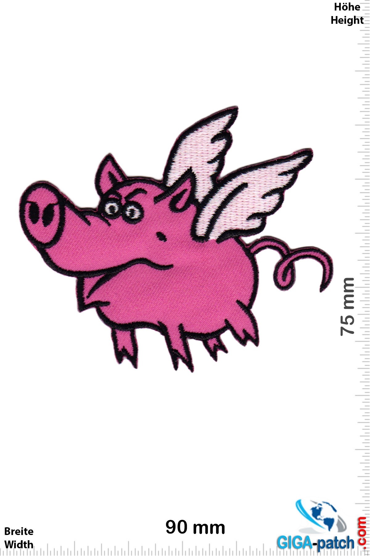 Schwein Funny flying pig