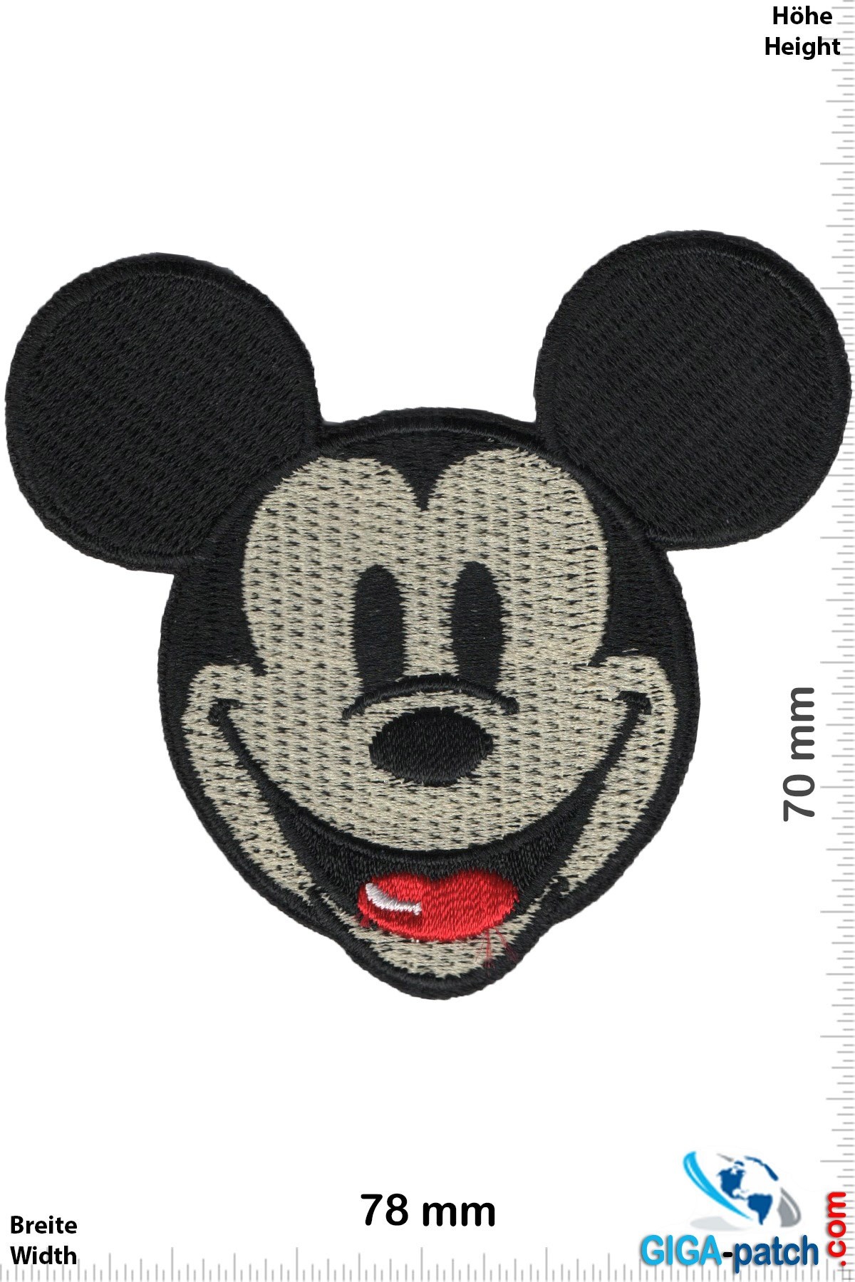 Mickey Mouse -Patch - Iron On