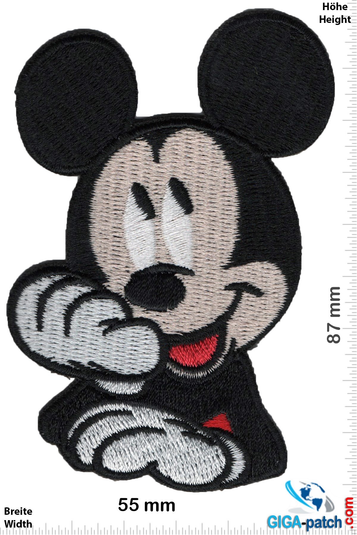 Mickey Iron on Patch -  Ireland