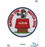 Snoopy Snoopy - Number One Watch Dog - U.S.N.