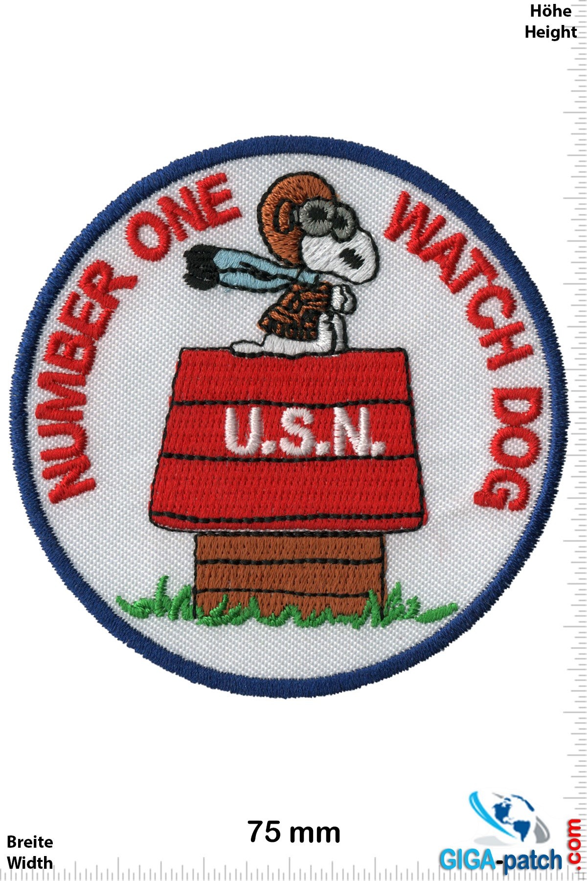 Snoopy Snoopy - Number One Watch Dog - U.S.N.