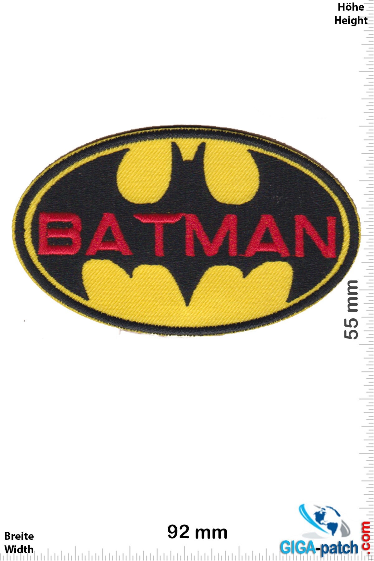 Batman Batman - Logo - red Font