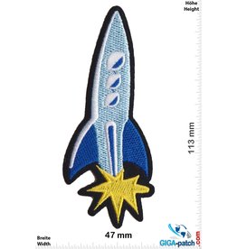 Rakete Rakete - Rocket - blue