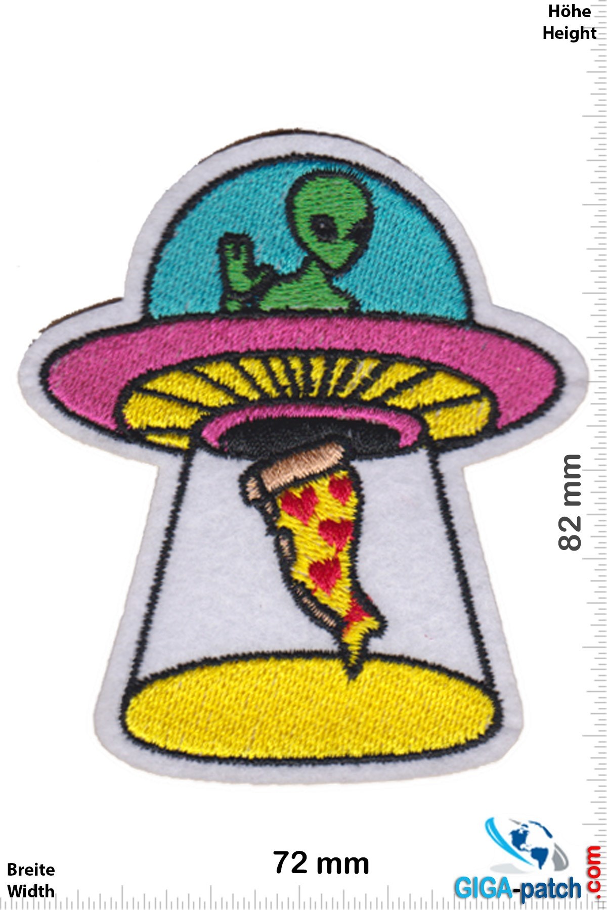 Alien Alien - UFO - Pizza