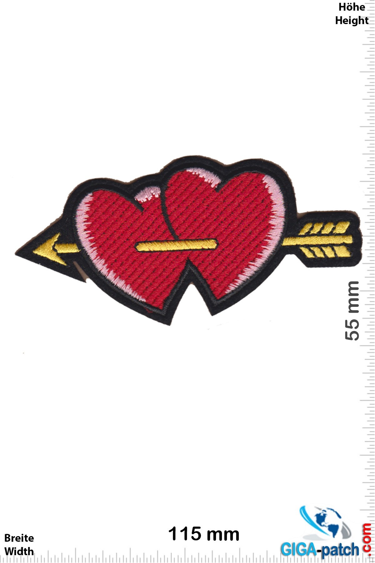 Love 2 Herzen in Love