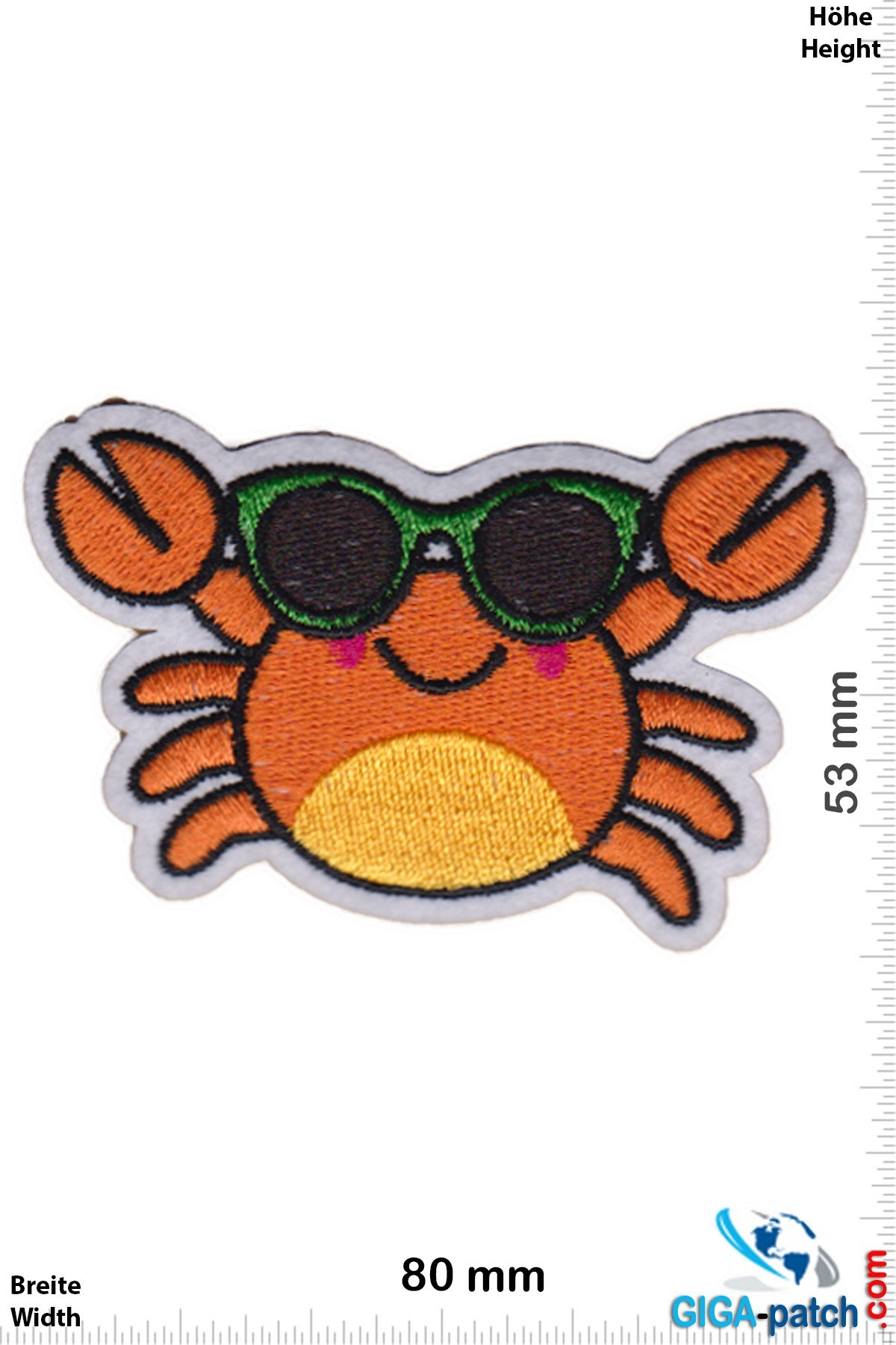 Sunglasses crab
