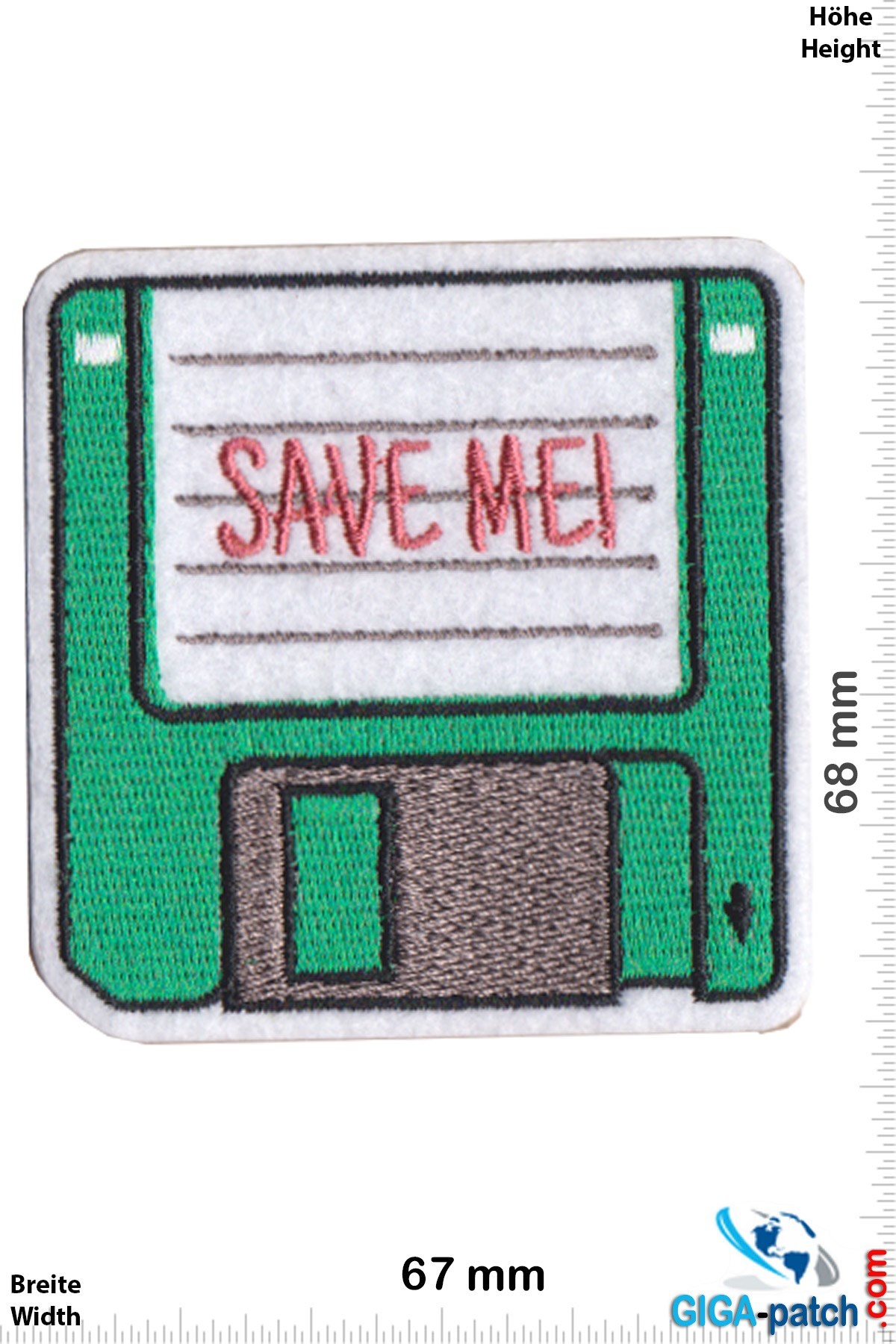 Diskette - Save me - Nerd
