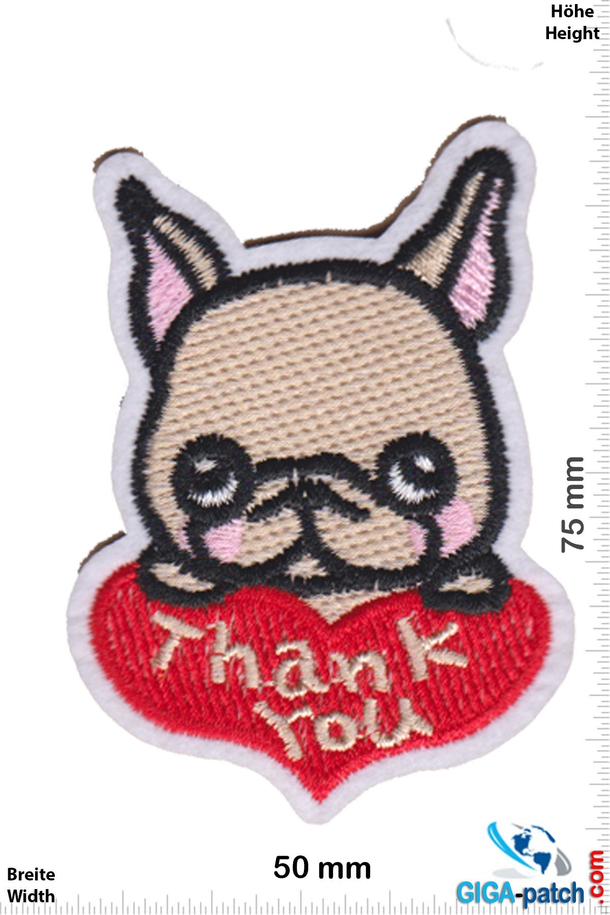 Love Thank you - pug