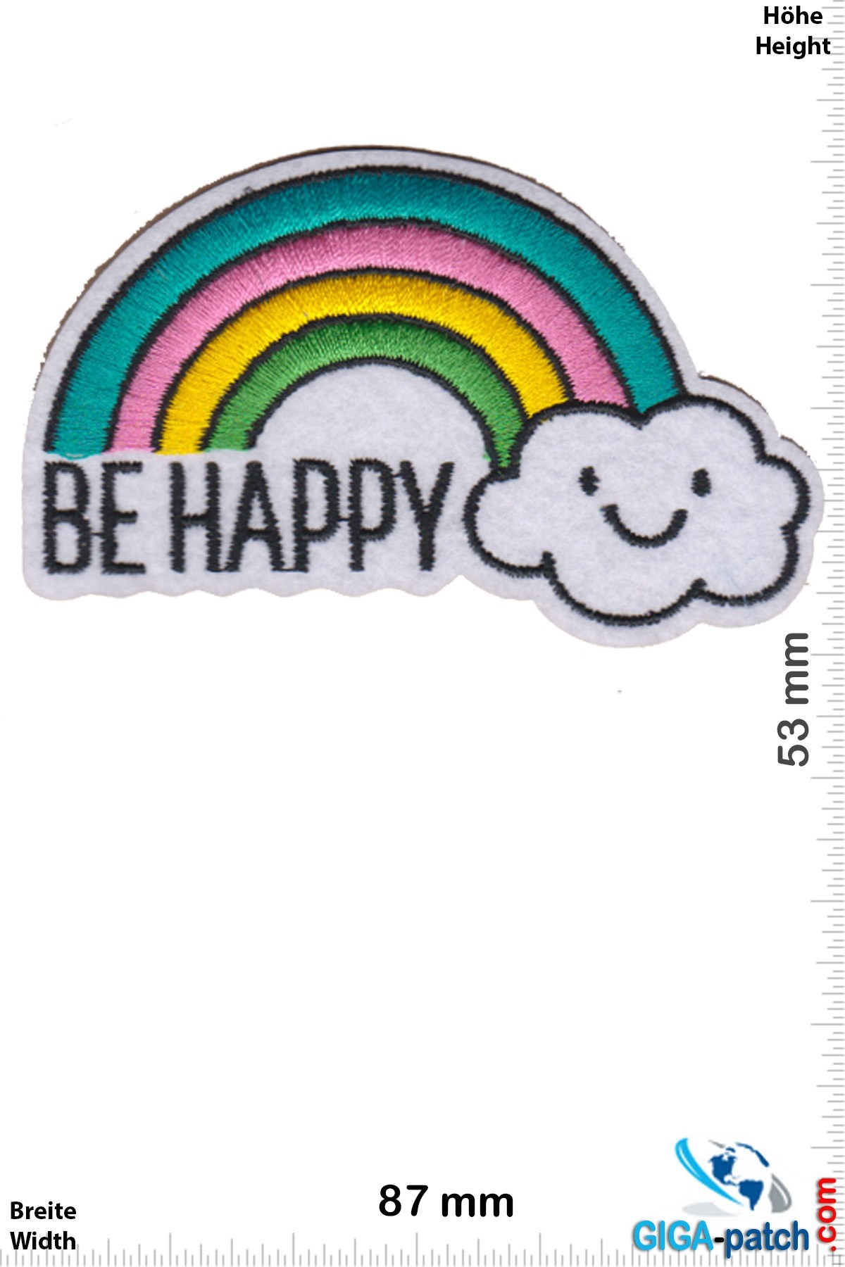 Rainbow   Be Happy - Regenbogen - Rainbow