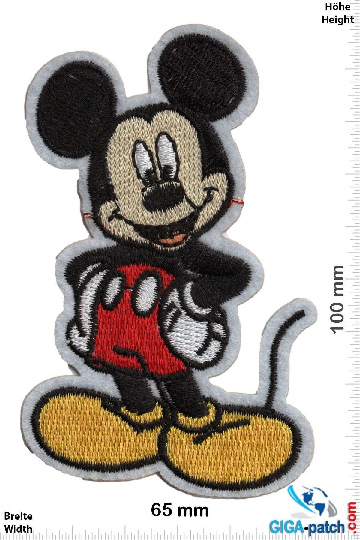 Mickey Mouse -Patch - Iron On