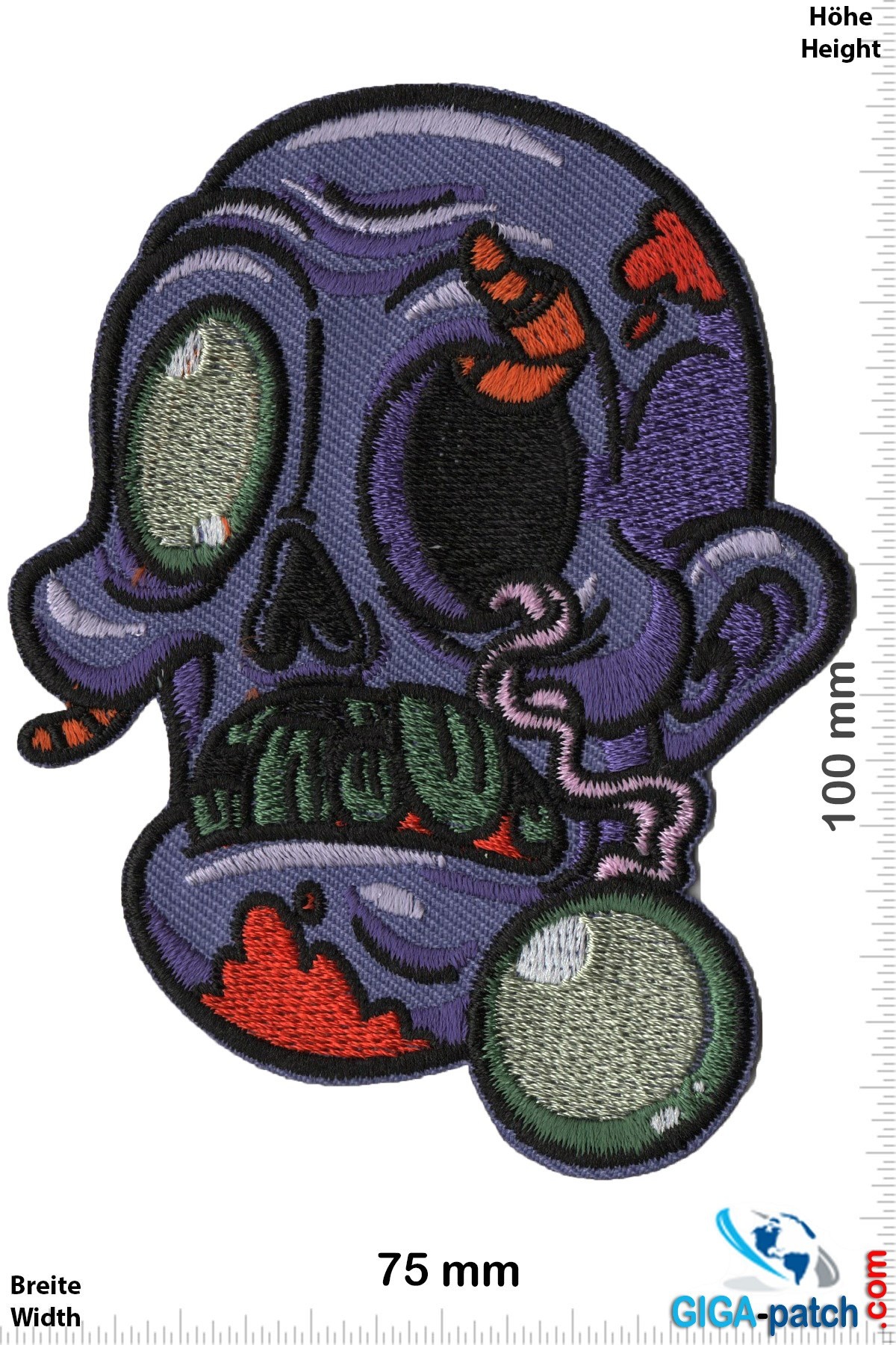 Zombie Zombie - purple - Head