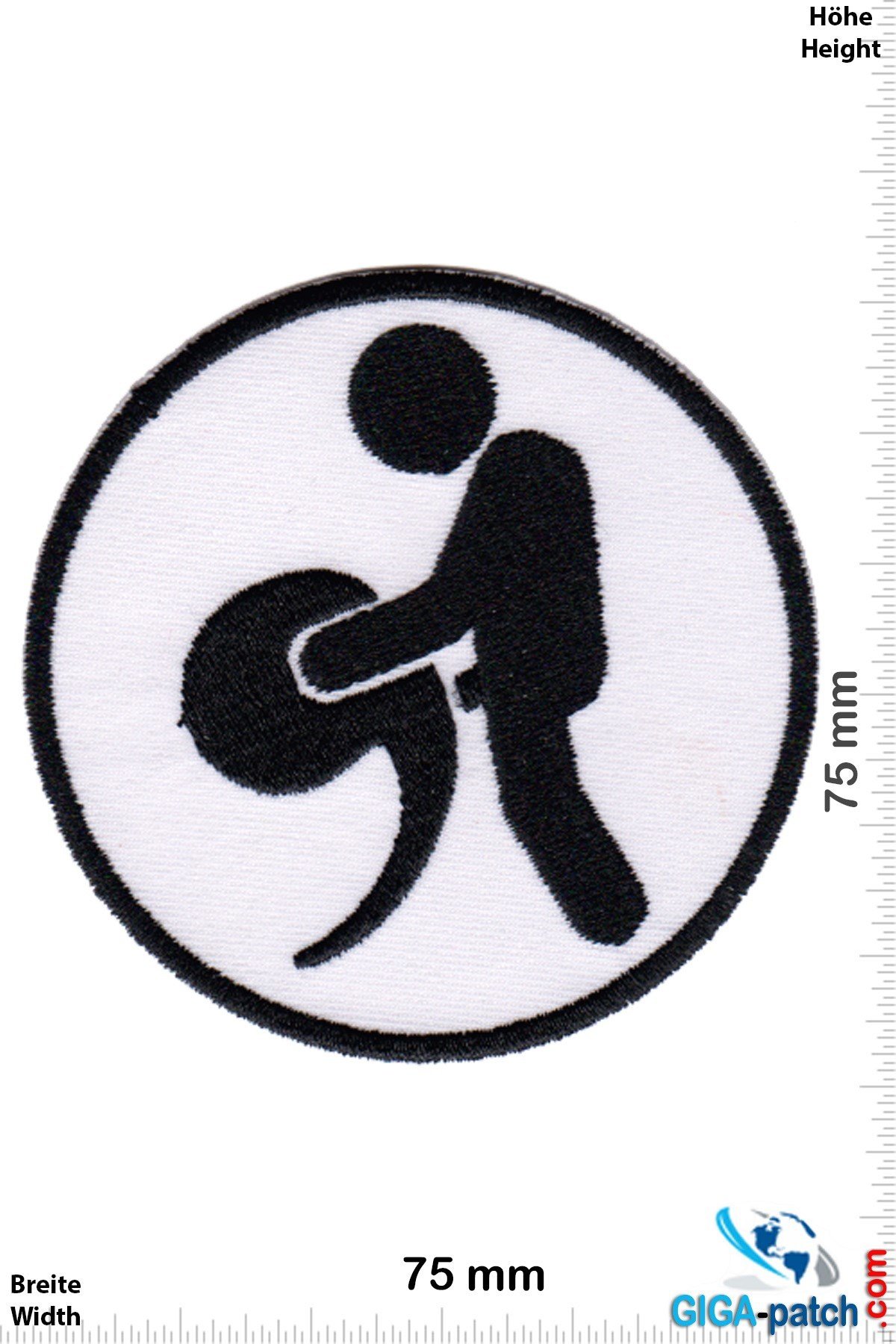 Sex -Patch - Iron On - Patch Keychains Stickers - giga-patch picture