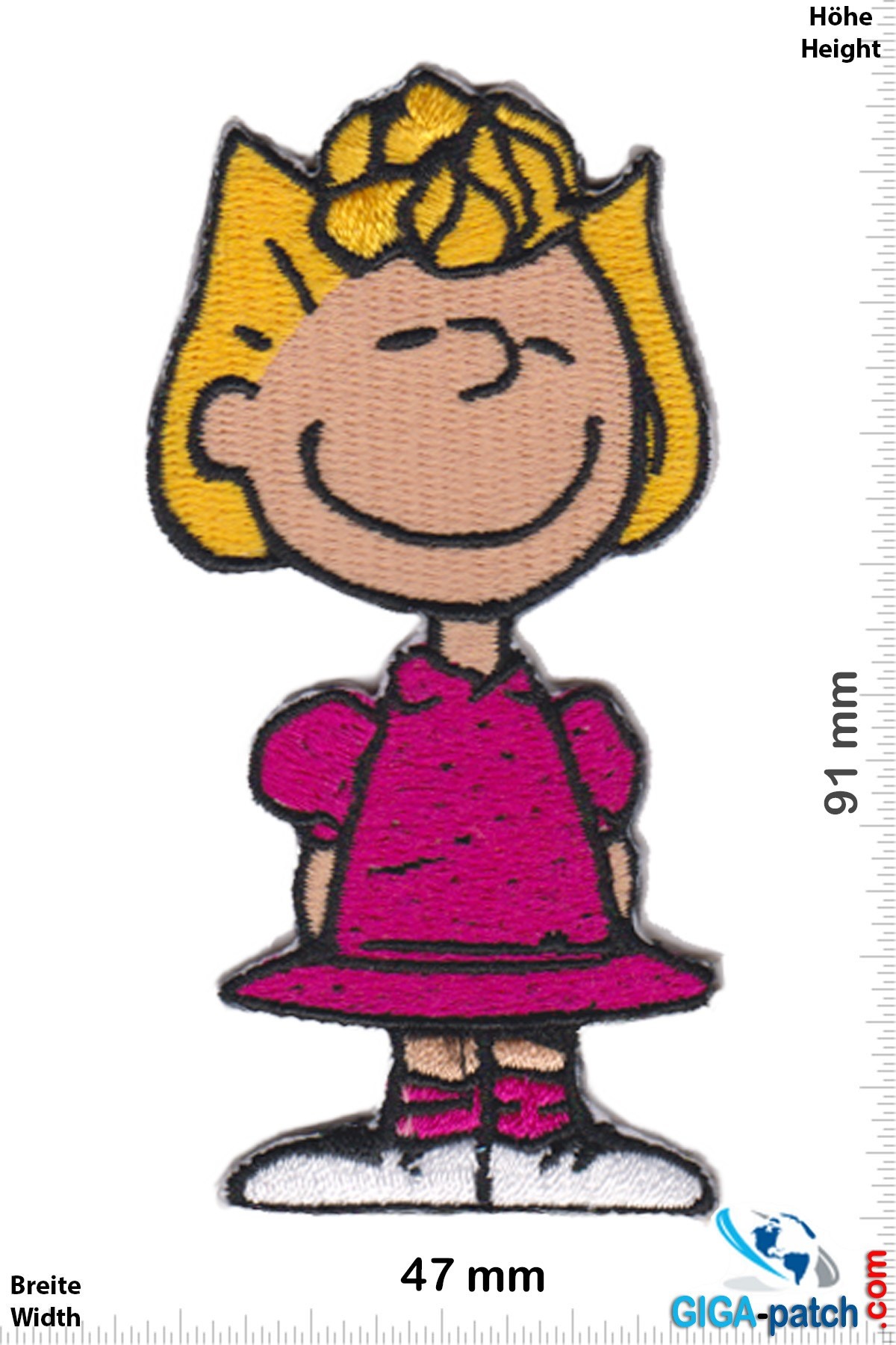 Snoopy Snoopy - Sally pink - The Peanuts