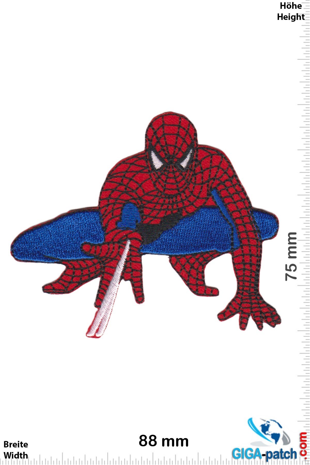 Marvel Spiderman Iron On Patches For Clothing Cartoon Thermal