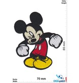 Disney © Mickey Mouse Goofy - Parches termoadhesivos, tamaño: 6,5 x 7,1 cm, Catch the Patch - tu tienda de parches y parches de hierro