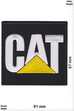 Cat CAT - Logo - big - Aufnäher Shop / Patch - Shop - größter weltweit -  Patch Aufnäher Schlüsselanhänger Aufkleber