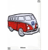 VW,Volkswagen VW Bus - Bully - rot / blau