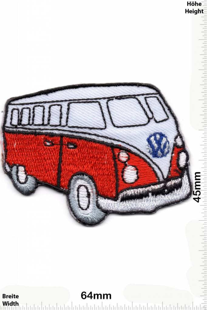 VW,Volkswagen VW Bus - Bully - red / blue