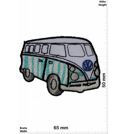 VW,Volkswagen VW Bully - blau weiss - VW Bus