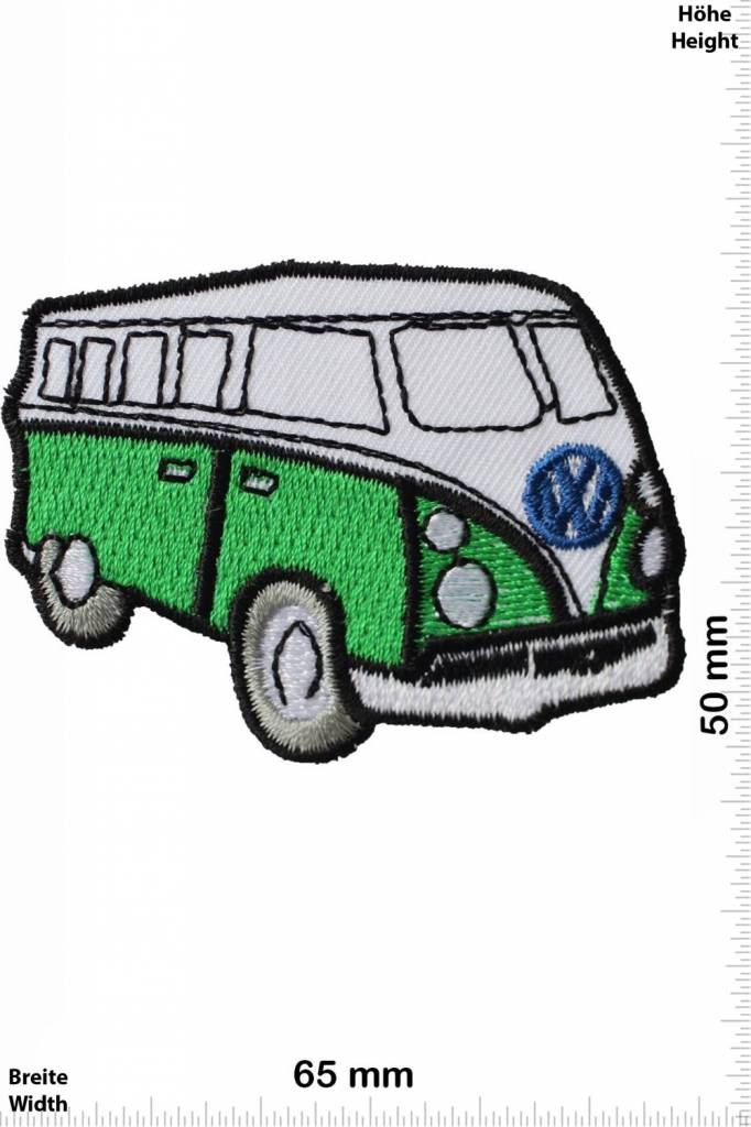 VW,Volkswagen VW Bus - Bully - green