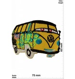 VW,Volkswagen VW Bus - Bully - yellow