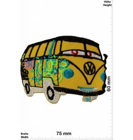 VW,Volkswagen VW Bus - Bully - yellow