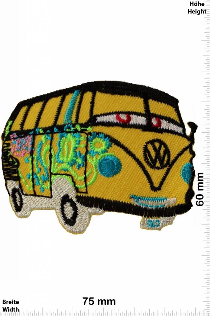 VW,Volkswagen VW Bus - Bully - yellow