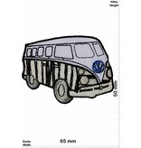 VW,Volkswagen VW Bus - Bully - zebra -schwarz / weiss