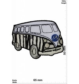 VW,Volkswagen VW Bus - Bully - zebra -black/white