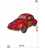 VW,Volkswagen VW Käfer - VW Bettle - red  - Peace