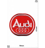 Audi Audi - red - oval