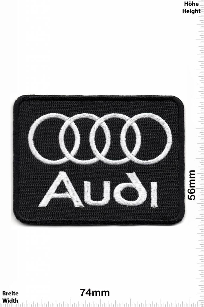 Audi Audi - schwarz -Quadrat