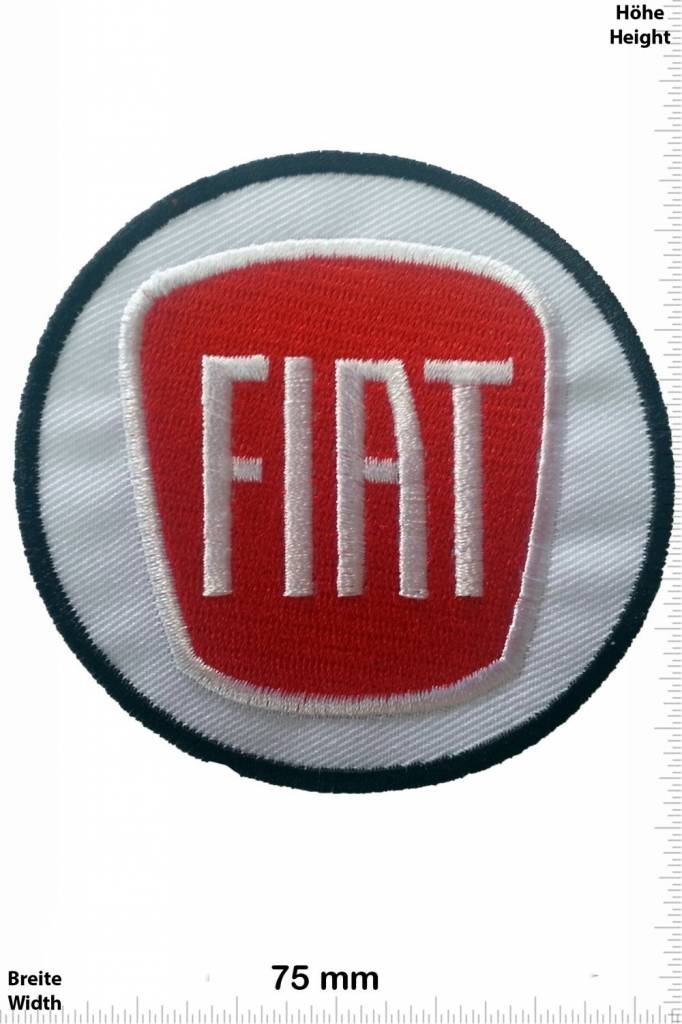 Fiat Fiat - round - white/red