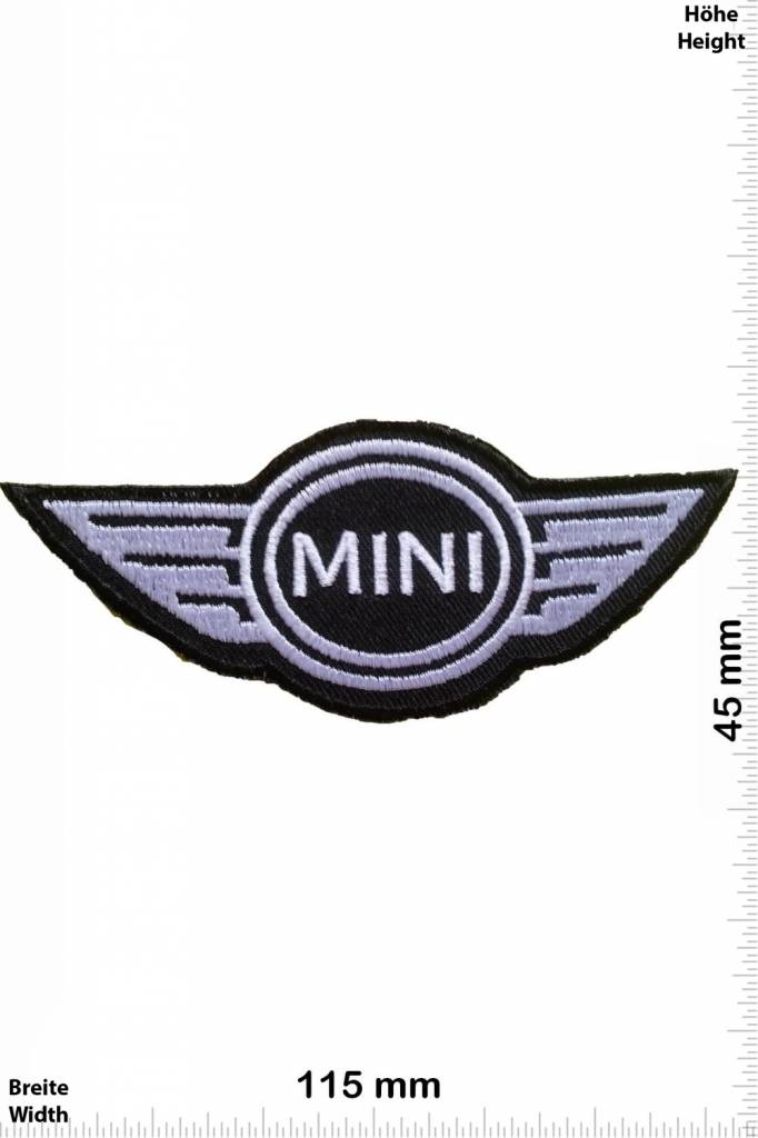 Mini Cooper - Patch - patch posteriore - Patch Portachiavi Adesivi -   - Il più grande Patch Negozio in tutto il mondo