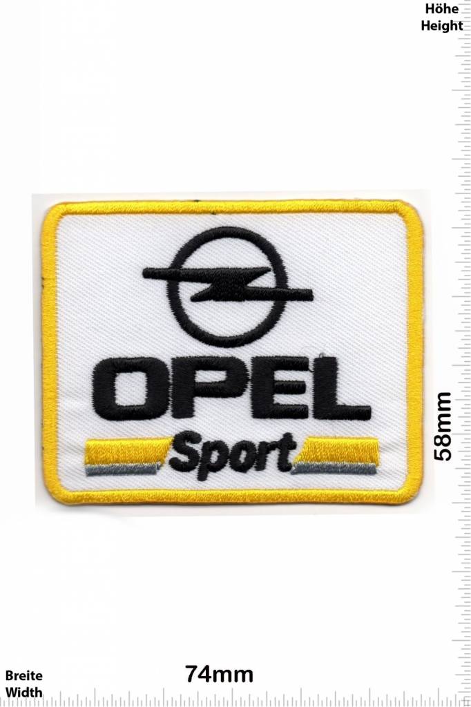 Opel Opel Sport - gelb