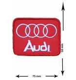 Audi Audi - rot - Quadrat