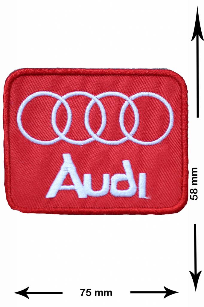 Audi Audi - rot - Quadrat