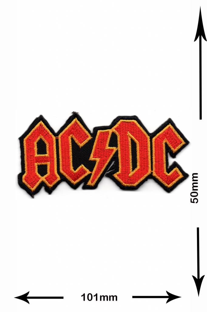 AC DC ACDC  - rot - AC DC