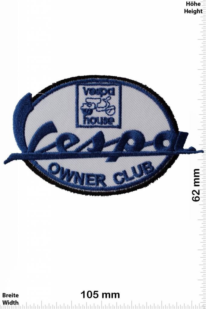 Vespa Vespa - Owner Club white -