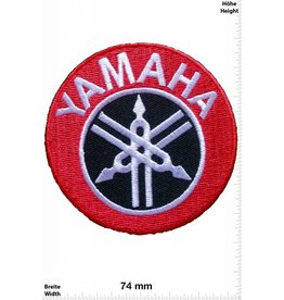 Yamaha Yamaha - rot/schwarz - rund
